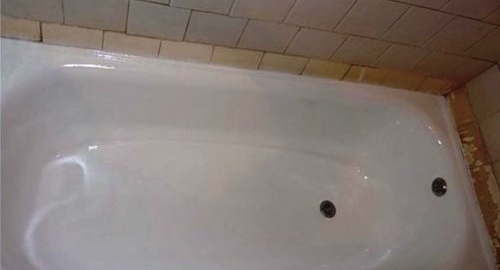 Реставрация ванны жидким акрилом | Щёлково